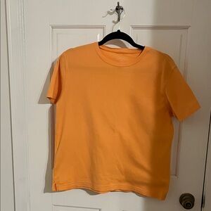 Kim Rogers Vibrant Orange Tee